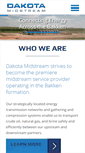 Mobile Screenshot of dakota-midstream.com